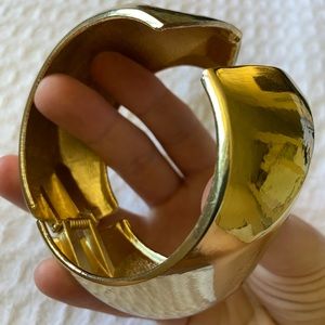 Chunky Gold Bangle